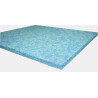 TAPIS JAPONAIS 200 X100 X3,8 CMM BLEU
