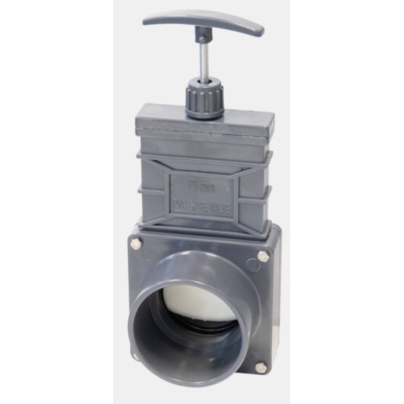 VANNE GUILLOTINE 75 MM A COLLER KOI PRO