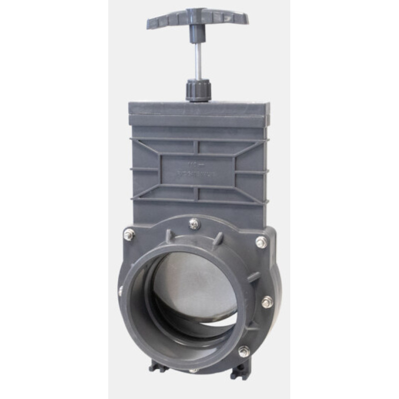 VANNE GUILLOTINE 110 MM A COLLER KOI PRO