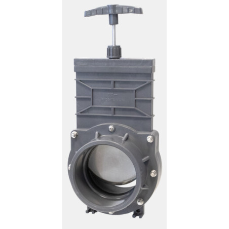 VANNE GUILLOTINE 110 MM A COLLER KOI PRO