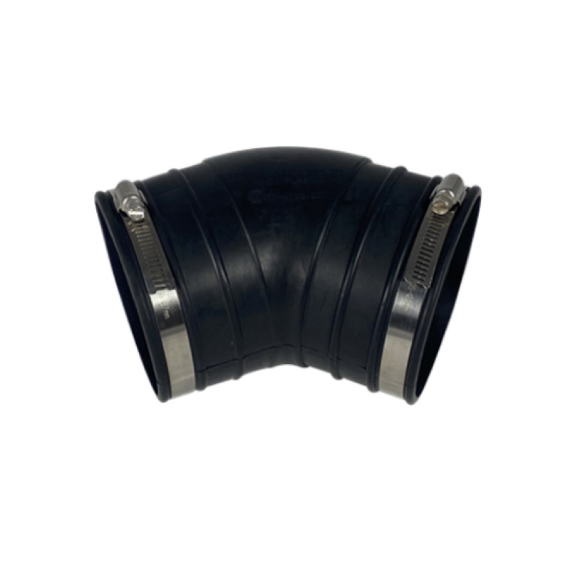 Courbe souple caoutchouc (45°) 110mm