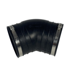 Courbe souple caoutchouc (45°) 160mm