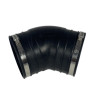Courbe souple caoutchouc (45°) 160mm