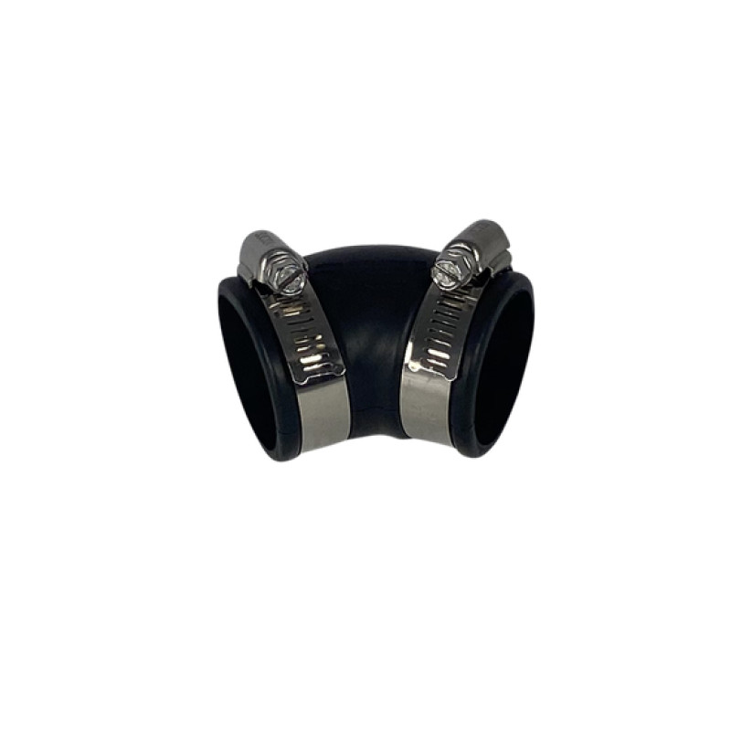 Courbe souple caoutchouc (45°) 32mm