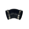 Courbe souple caoutchouc (45°) 75mm