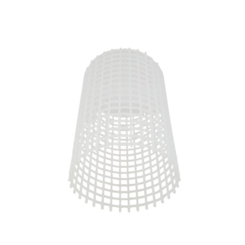 Tube à grille Ø 160mm x Longeur 1000mm (blanc)