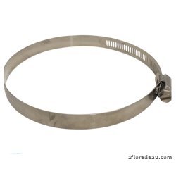 Colliers de Serrage INOX 118-140mm - 10 pièces