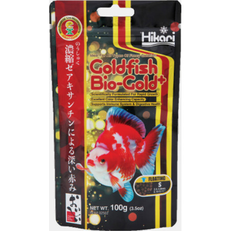 HIKARI GOLDFISH BIO-GOLD FLOATING S 100 GR New !!