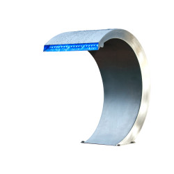 Cascade lame d'eau Cobra à Led pour bassin et piscine