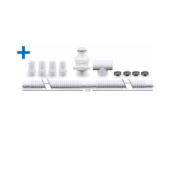 Cascade lame d'eau Cobra à Led pour bassin et piscine