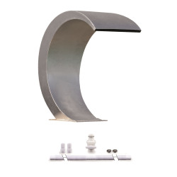 Cascade lame d'eau Cobra à Led pour bassin et piscine