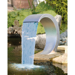 Cascade lame d'eau Cobra à Led pour bassin et piscine