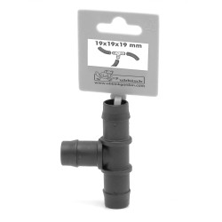 T-pièce 19 mm x 19 mm x 19 mm