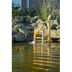 Fontaine Bamboo basculante vendu seule. ambiance zen