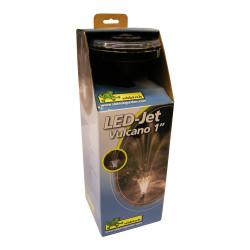 Jet d'eau Vulcano avec éclairage LED 1"