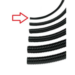 Tuyau noir 9mm (Non armé)