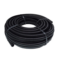Tuyau armé spirale noir 13mm 1/2"