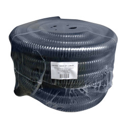 Tuyau armé spirale noir 50mm / 2"