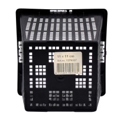 Panier de plantation carré 11x11x11cm pour plantes aquatiques