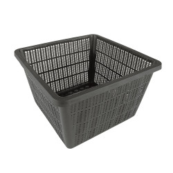 Panier de plantation carré 25x25x15cm pour plantes aquatiques