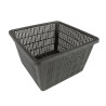 Panier de plantation carré 25x25x15cm pour plantes aquatiques