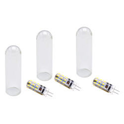 Set composé de trois ampoules à LED G4 24 SMD de 0,5 watt chacune et d
