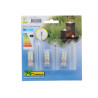 Set composé de trois ampoules à LED G4 24 SMD de 0,5 watt chacune et d