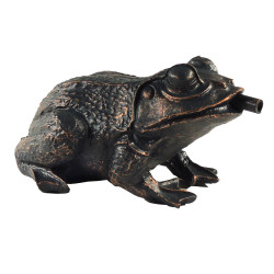 Gargouille Grenouille 17cm jet d'eau