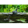 Gargouille Poisson 17cm jet d'eau