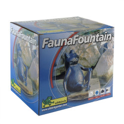 Gargouille Grenouille assise 20.5cm jet d'eau