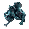 Gargouille Couple de Grenouille 22cm jets d'eau