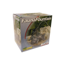 Gargouille Couple de Grenouille 22cm jets d'eau