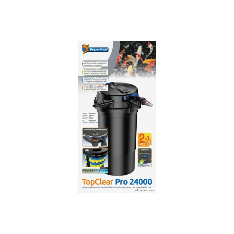 SF Topclear Pro 24.000 UVC-24 Watt - SuperFish