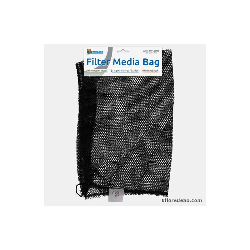 Sac Pour Masse Filtrante 50X85 CM Maille Large - SuperFish