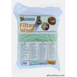 SF Ouate De Filtration Verte Epaisse 100 Gr - SuperFish