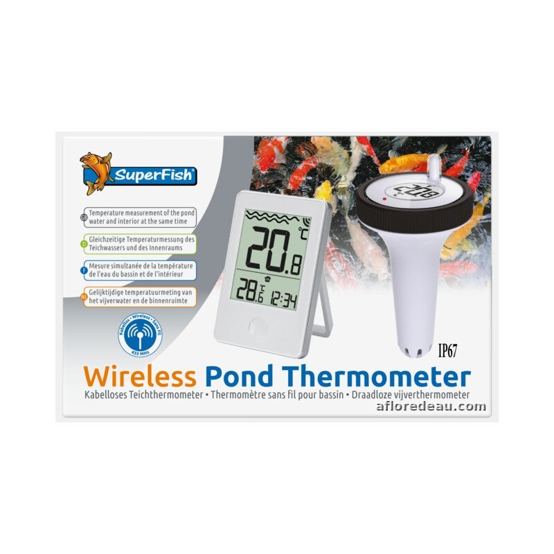 SF Thermomètre De Bassin Sans Fil - SuperFish