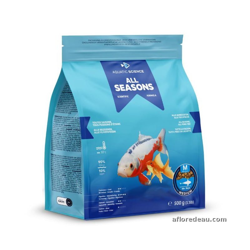 Aquatic Science All Seasons MEDIUM 0,5Kg