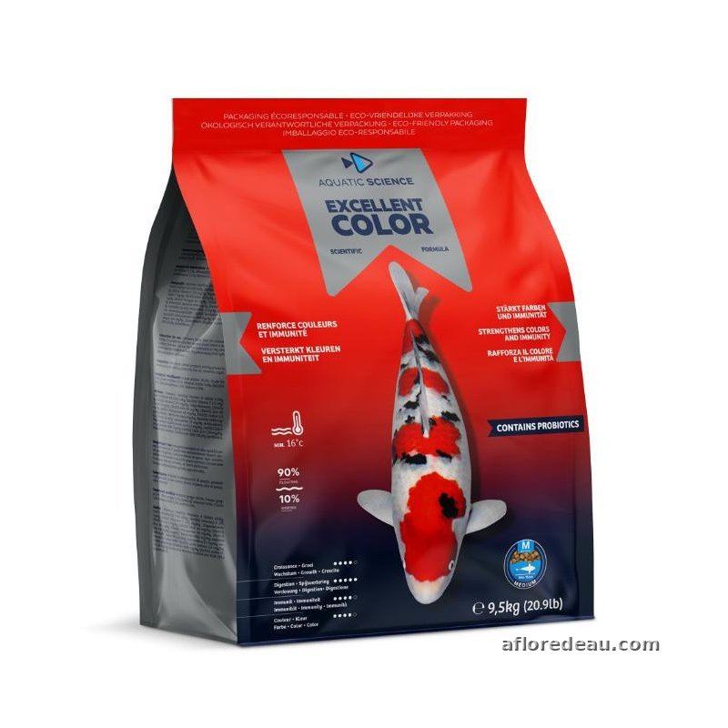 Aquatic Science Excellent Color MEDIUM 9,5kg