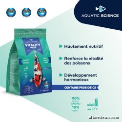 Aquatic Science Vitality Plus MEDIUM 5kg