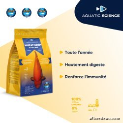 Aquatic Science Wheat Germ Floating LARGE 9,5kg