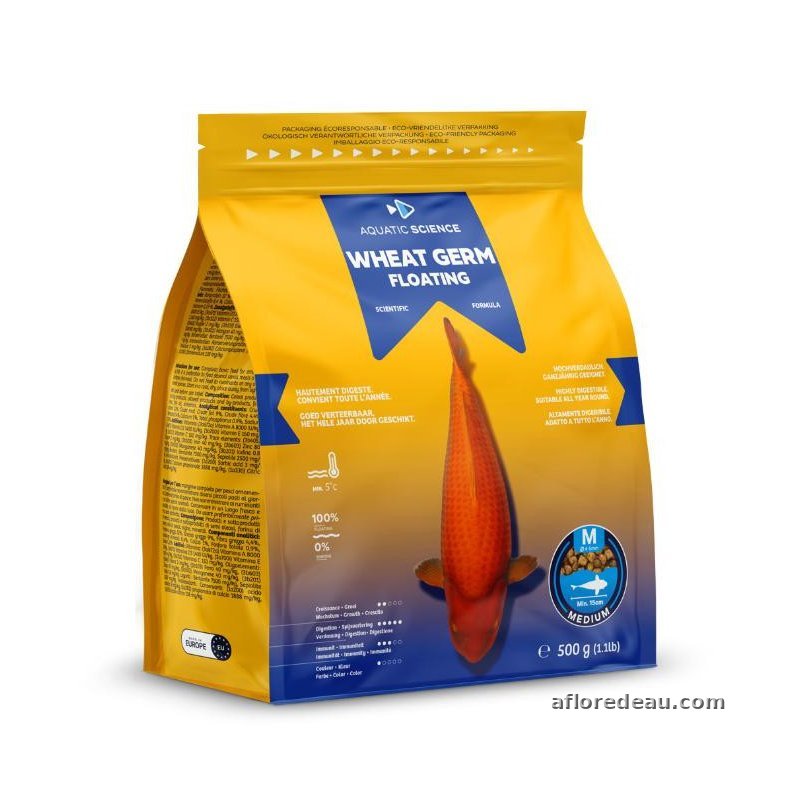 Aquatic Science Wheat Germ Floating MEDIUM 0,5kg