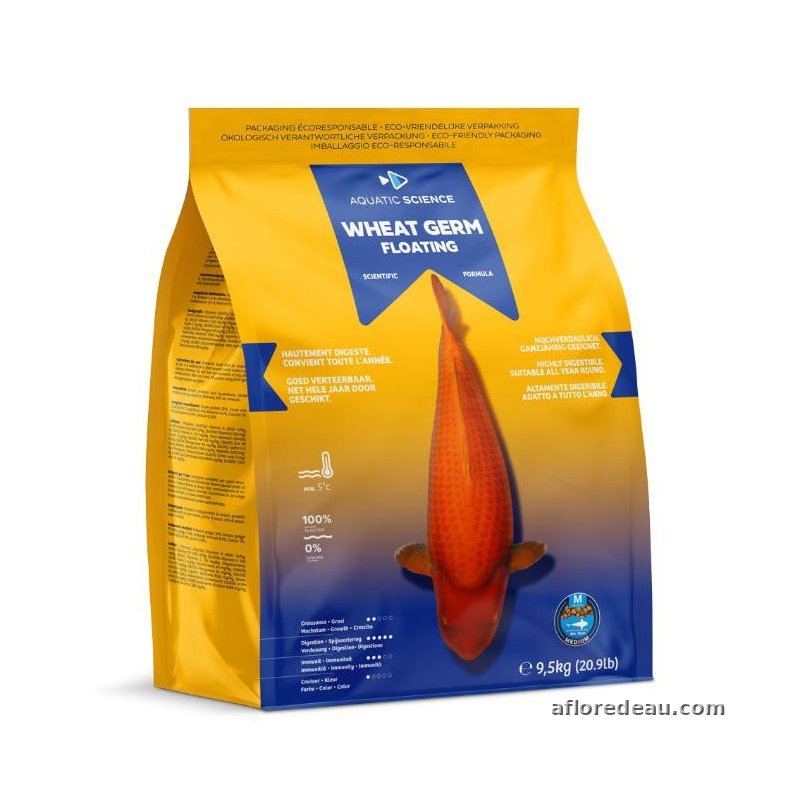 Aquatic Science Wheat Germ Floating MEDIUM 9,5kg