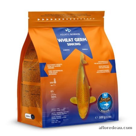 Aquatic Science Wheat Germ Sinking MEDIUM 0,5kg