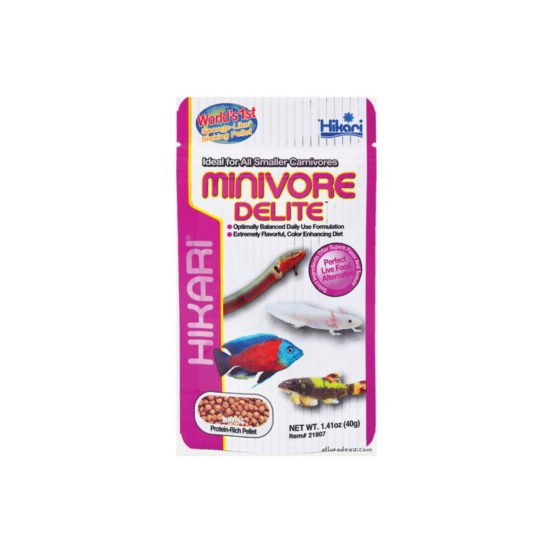 HIKARI MINIVORE DELITE 40 GR New !!