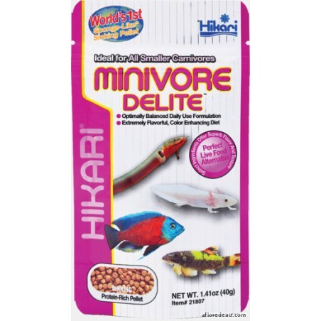 HIKARI MINIVORE DELITE 40 GR New !!