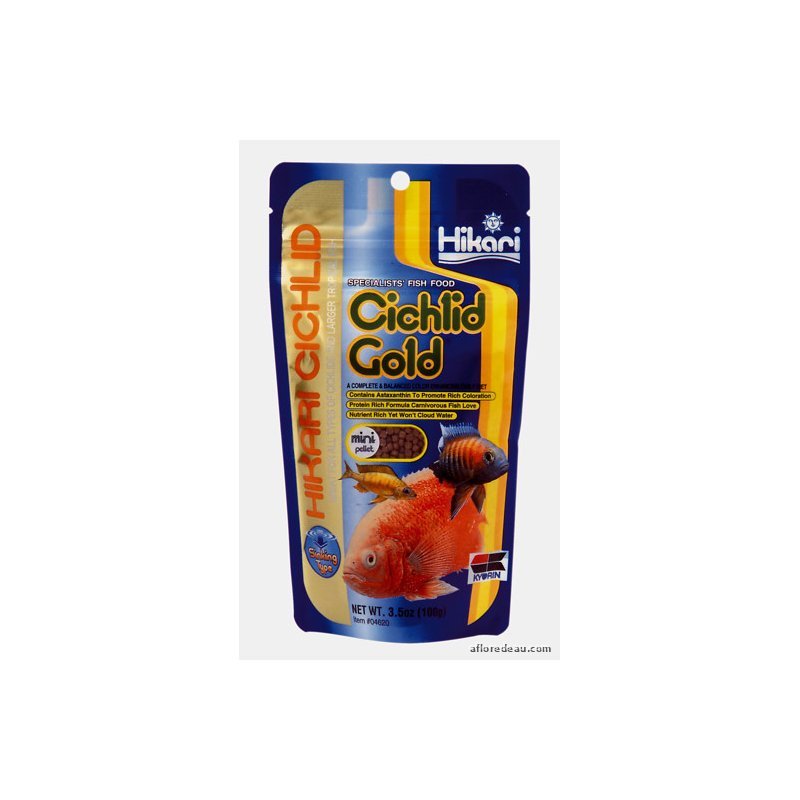Hikari Cichlid Gold Mini Coulant 100 Gr