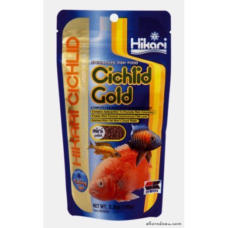 Hikari Cichlid Gold Mini Coulant 100 Gr
