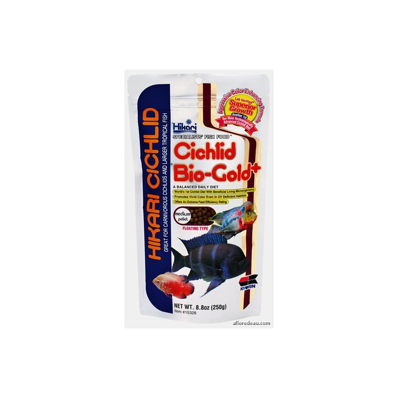 Hikari Cichlid Bio-Gold Medium 250 Gr