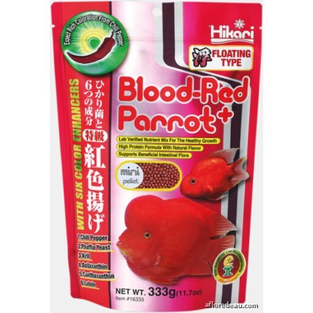 Hikari Blood-Red Parrot Mini 333 Gr