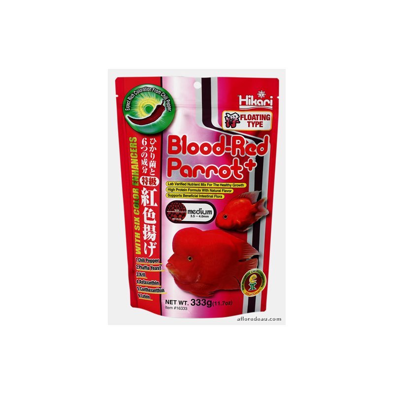 Hikari Blood-Red Parrot Medium 333 Gr